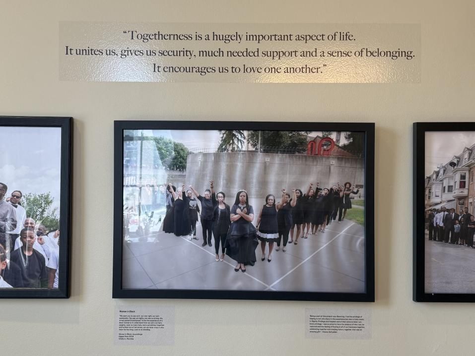Assemblage installation at The Gunter-Smith Center for Community Engagement