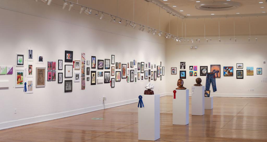 The gallery in Marketview Arts.