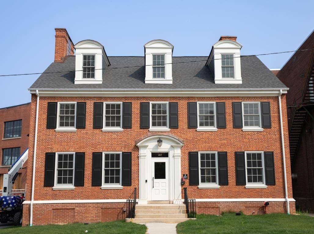 Exterior photo of the Diehl House, a house part of the GCCI.