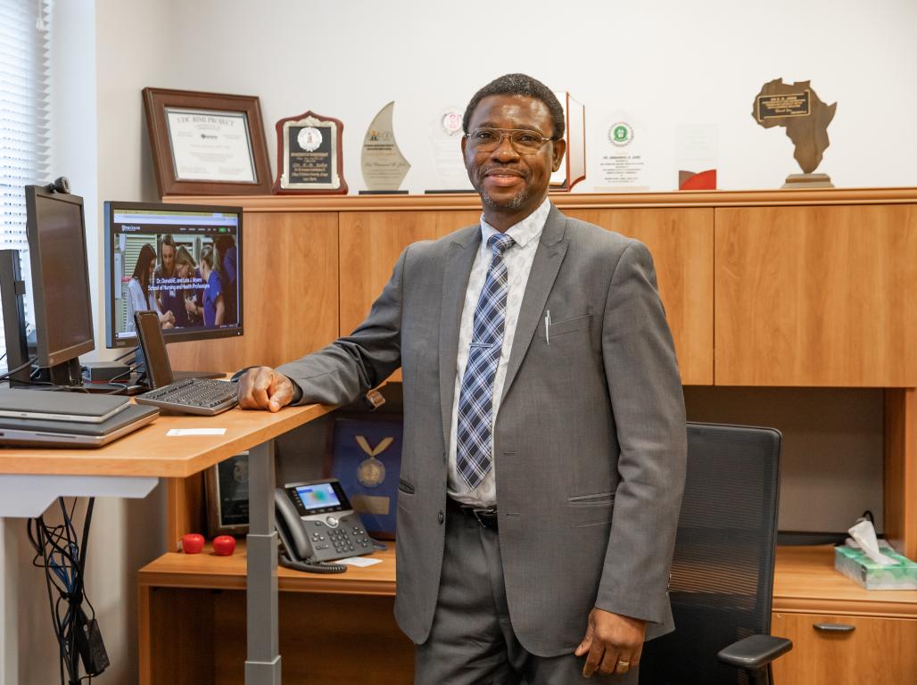 Dr. Emmanuel John, Dean of The School of Nursing and Health Professions