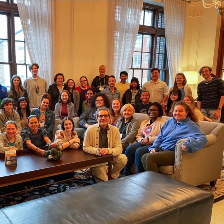 Undergraduate researchers and their mentors at the 2023 Naylor Workshop.