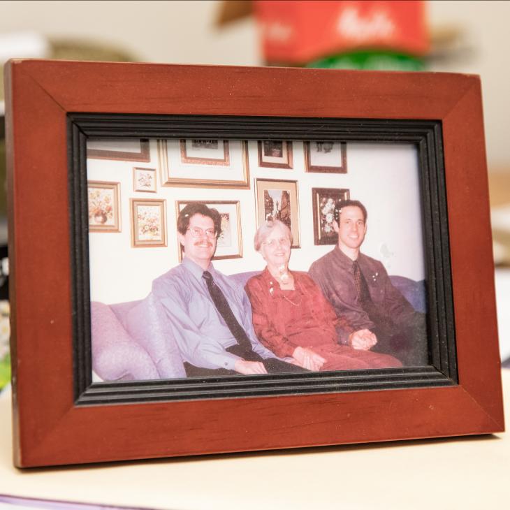 Dr. Osowski with his piano teachers through the years.