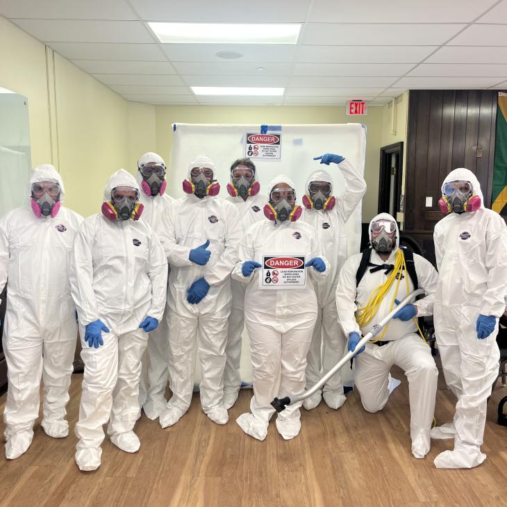Lead training participants at The Gunter-Smith Center for Community Engagement
